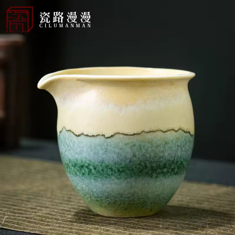 Clear Water Firewood Dragon Egg Teapot Kung Fu Tea Set Ball Hole Filter Teapot Household Ceramics Teapot Teacup Tea Infuser