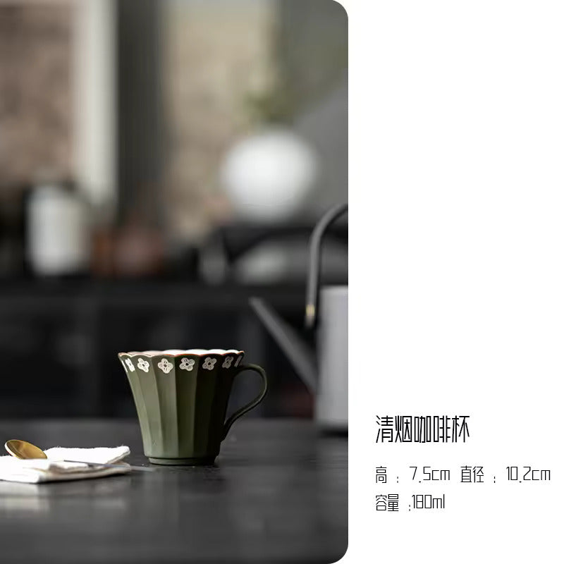 Household Ceramic Teapot Pumpkin Pot Tea Tureen Fair Cup Teacup Anti Scalding