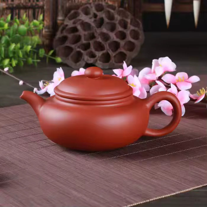 Authentic Yixing Purple Clay Teapot Chinese Kung Fu Tea Set with Filter for Home Use