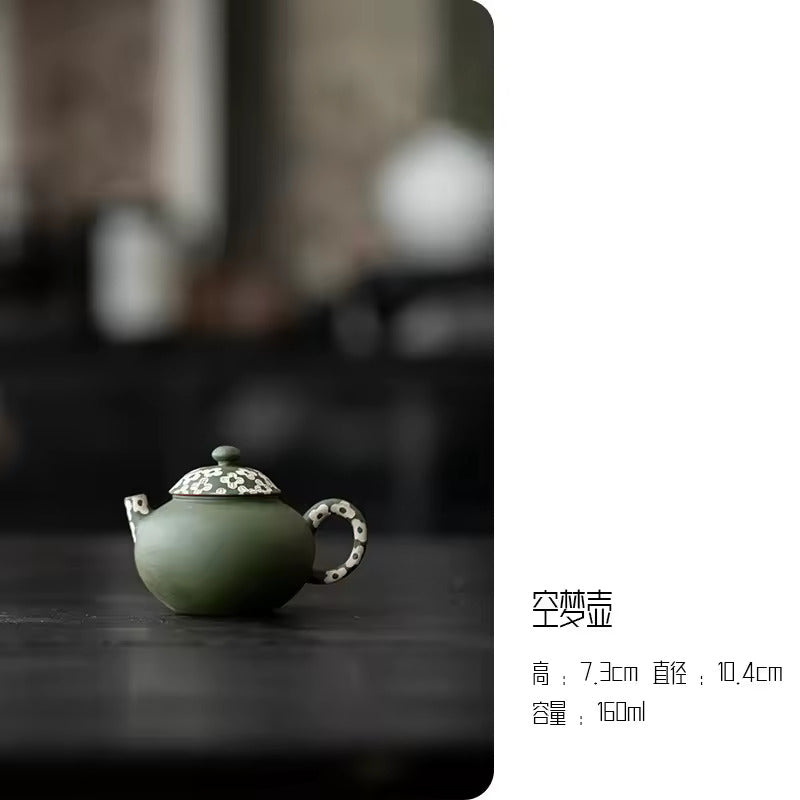 Household Ceramic Teapot Pumpkin Pot Tea Tureen Fair Cup Teacup Anti Scalding