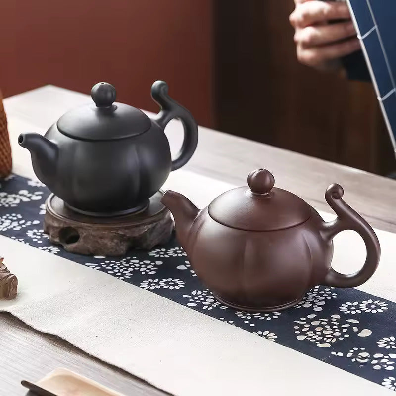 Authentic Yixing Purple Clay Teapot Chinese Kung Fu Tea Set with Filter for Home Use