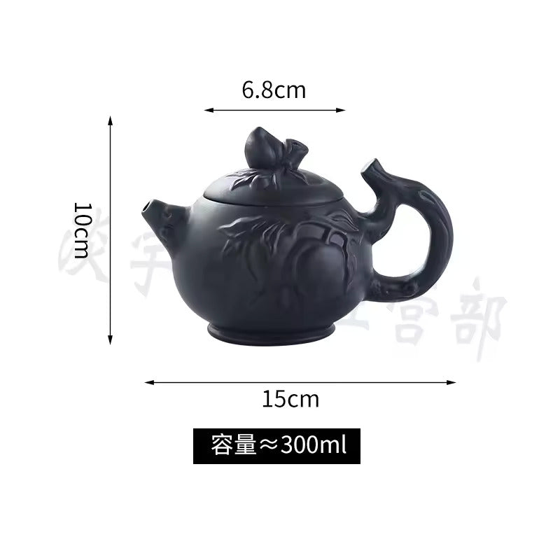 Authentic Yixing Purple Clay Teapot Chinese Kung Fu Tea Set with Filter for Home Use