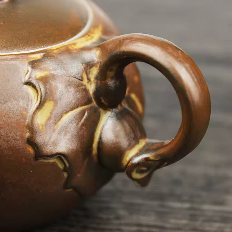 Ceramic Vintage Stoneware Teapot Antique Pottery Pottery Teaware Stoneware Gifts Tea Pot Set Tea Infuser Tea Kettle