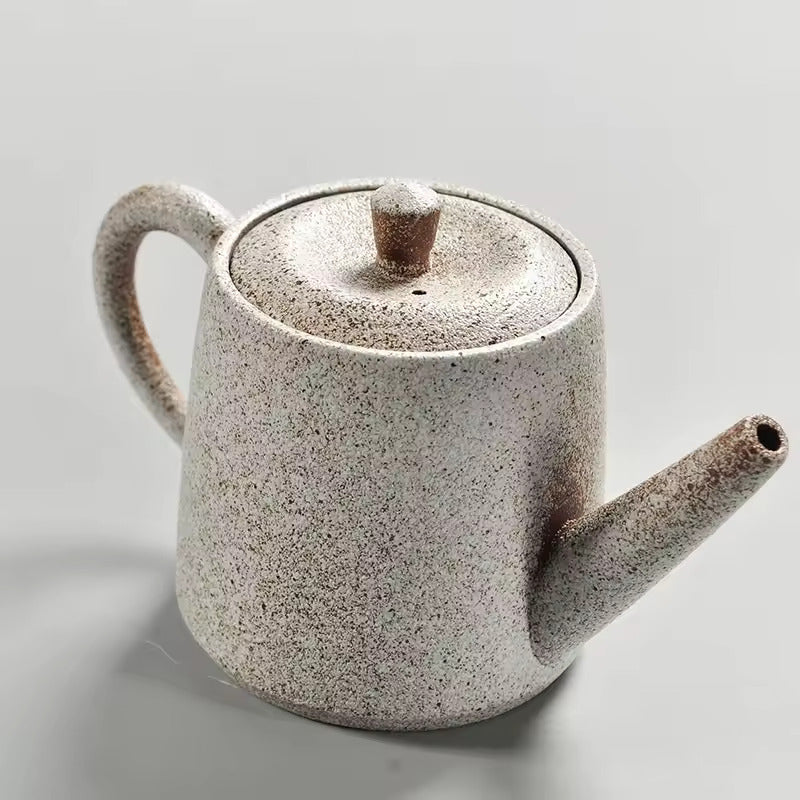 Japanese Travel Tea Set Simple Household Ceramic Tea Set with Dry Foam Tray Gift Box Packaging