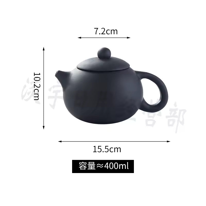 Authentic Yixing Purple Clay Teapot Chinese Kung Fu Tea Set with Filter for Home Use