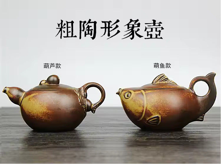 Ceramic Vintage Stoneware Teapot Antique Pottery Pottery Teaware Stoneware Gifts Tea Pot Set Tea Infuser Tea Kettle