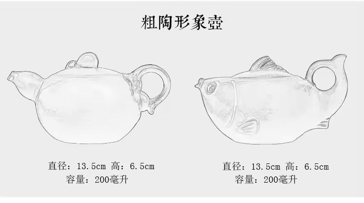 Ceramic Vintage Stoneware Teapot Antique Pottery Pottery Teaware Stoneware Gifts Tea Pot Set Tea Infuser Tea Kettle