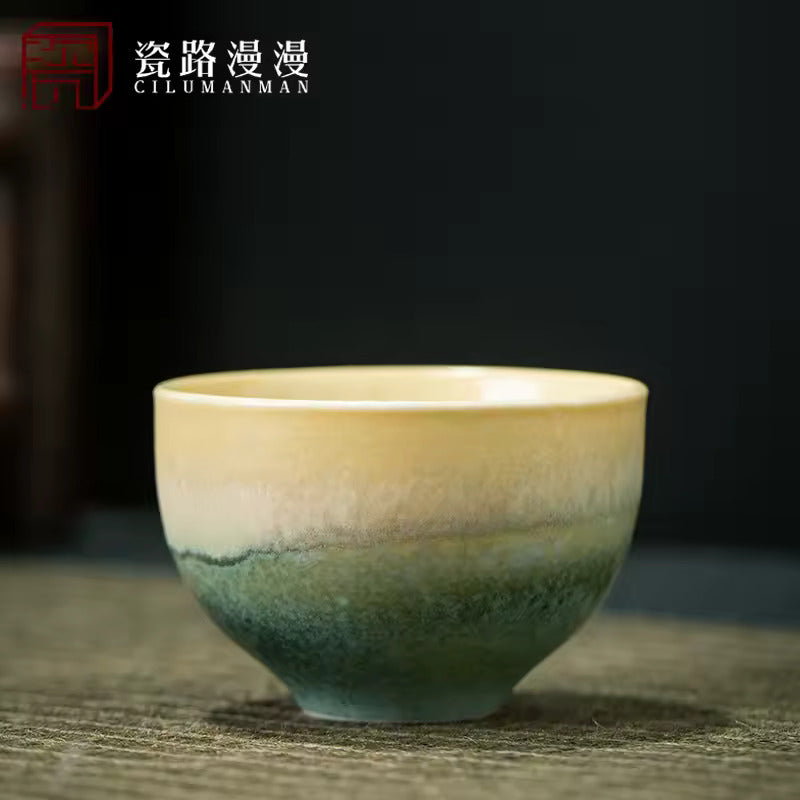 Clear Water Firewood Dragon Egg Teapot Kung Fu Tea Set Ball Hole Filter Teapot Household Ceramics Teapot Teacup Tea Infuser