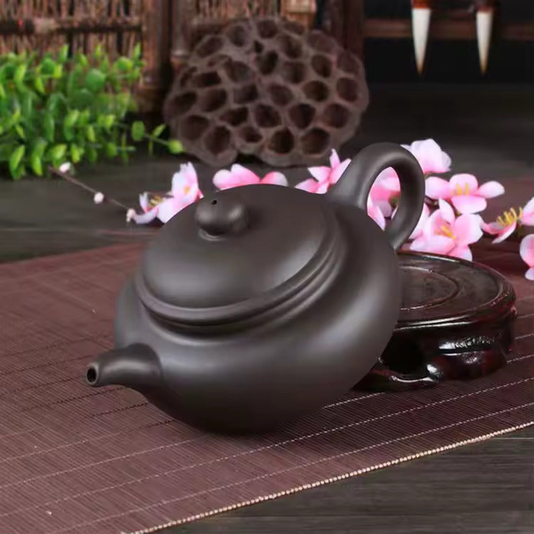 Authentic Yixing Purple Clay Teapot Chinese Kung Fu Tea Set with Filter for Home Use