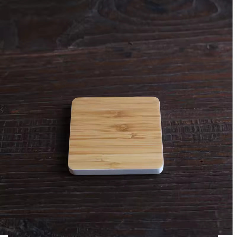 Hand painted dry brewed bamboo tea tray simple small tea tray tea table tea set accessories office and household tea tray