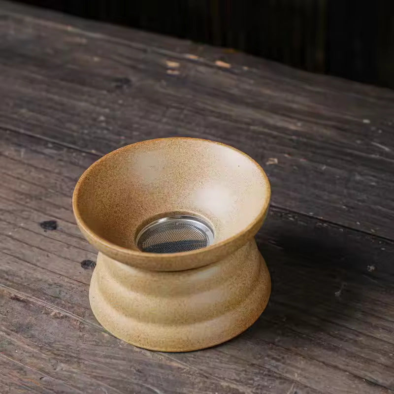 Coarse Pottery Lifting Beam Pot Japanese Style Ceramics Teapot Warm Tea Stove Tea Cup Tea Sea Kung Fu Tea Set Accessories