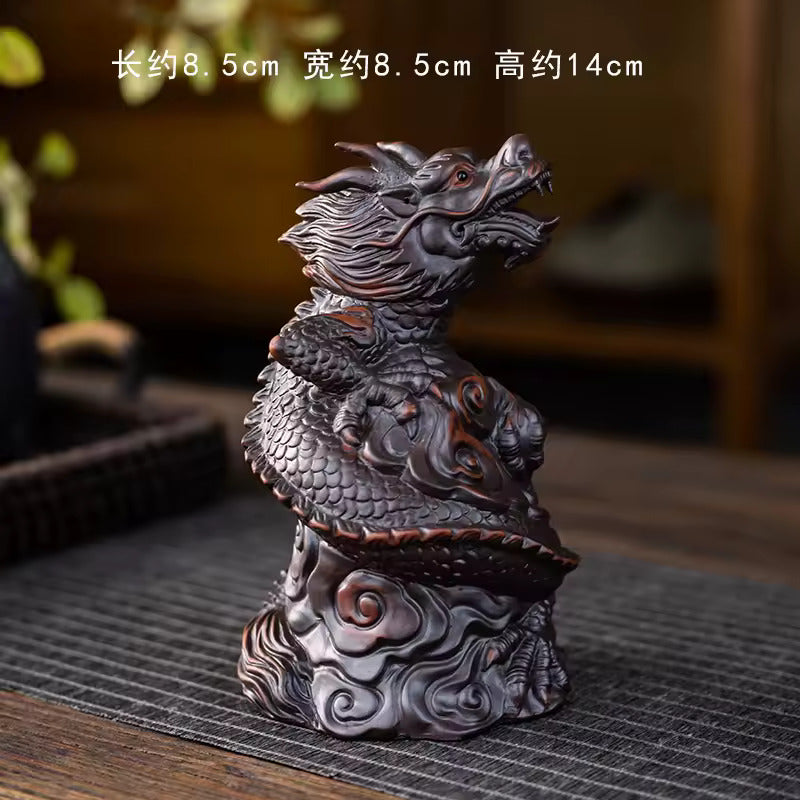 Recruiting Wealth Purple Sand Pixiu Kung Fu Tea Set Accessories Tea Table Decoration Tea Pet