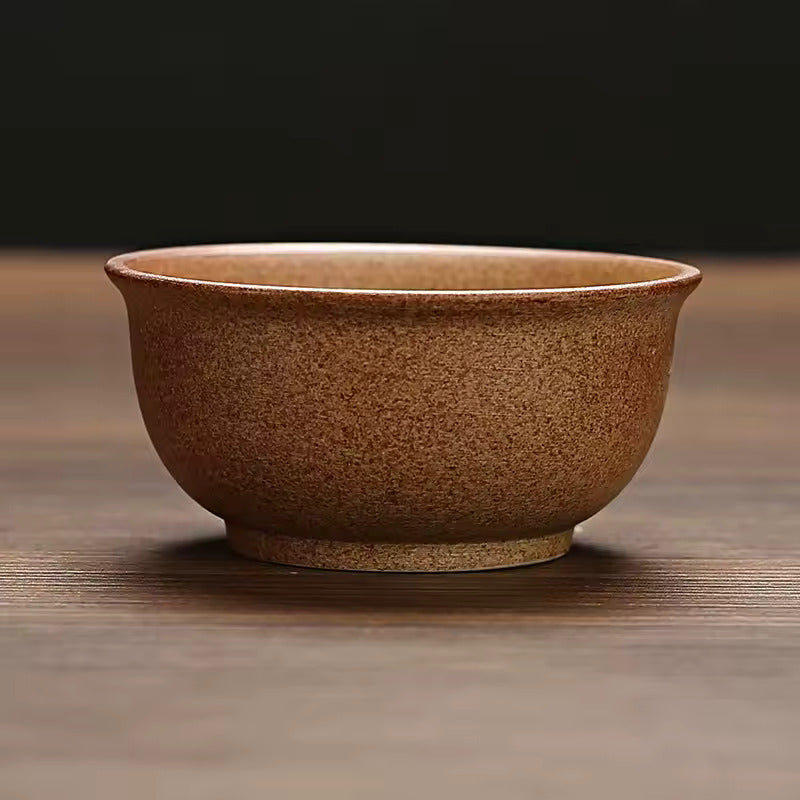 Coarse Pottery Lifting Beam Pot Japanese Style Ceramics Teapot Warm Tea Stove Tea Cup Tea Sea Kung Fu Tea Set Accessories
