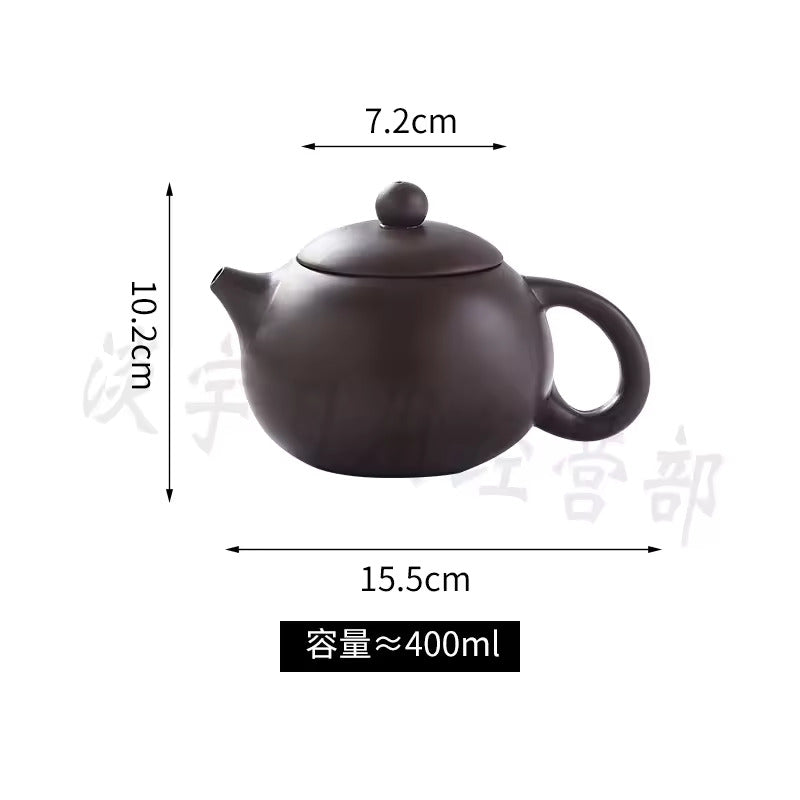 Authentic Yixing Purple Clay Teapot Chinese Kung Fu Tea Set with Filter for Home Use