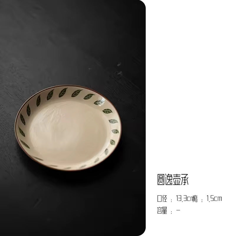 Household Ceramic Teapot Pumpkin Pot Tea Tureen Fair Cup Teacup Anti Scalding